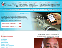 Tablet Screenshot of centeropcare.com